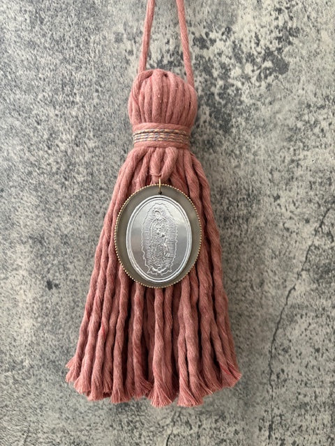 Bendicion modelo 1 de Virgen Gudalupe Palo Rosa